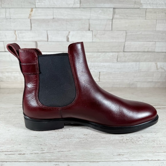 Ecco Dress Classic 15 Chelsea Buckle Women’s Leather Ankle Boots EU 40 US 9-9.5 - Picture 10 of 15